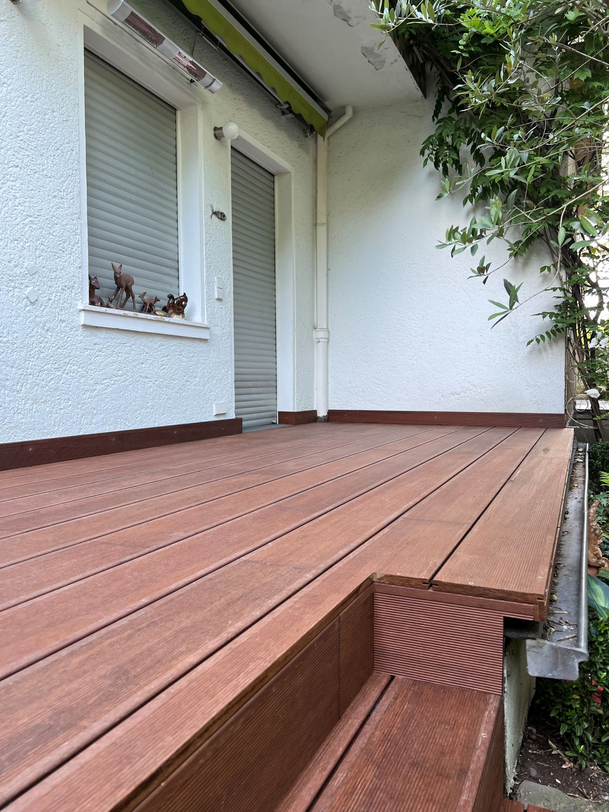 Holz-Terrasse